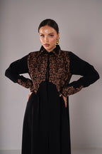 EMBROIDRED CREPE